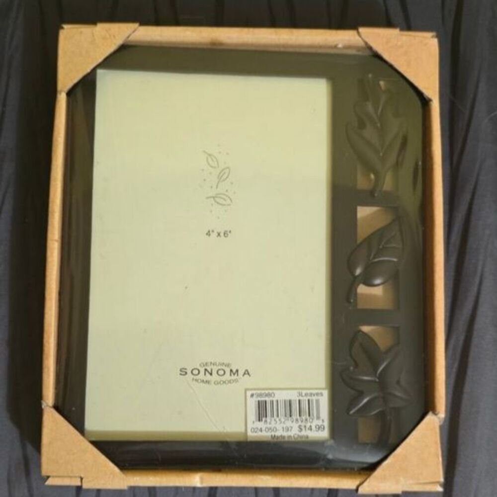 Sonoma Dark Brown Picture Frame
